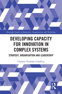 Developing Capacity for Innovation in Complex Systems_cover