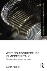 Writing Architecture in Modern Italy_cover