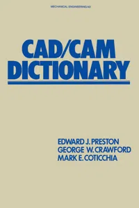CAD/CAM Dictionary_cover