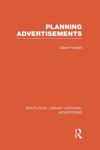 Planning Advertisements_cover