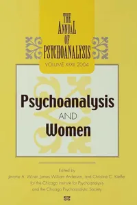 The Annual of Psychoanalysis, V. 32_cover