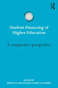 Student Financing of Higher Education_cover