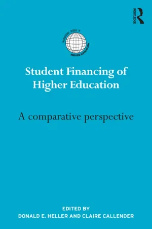 Student Financing of Higher Education