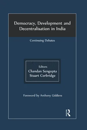 Democracy, Development and Decentralisation in India