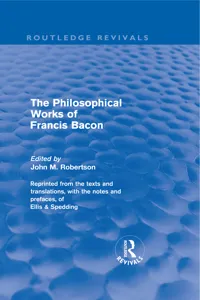 The Philosophical Works of Francis Bacon_cover
