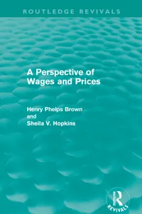 A Perspective of Wages and Prices_cover