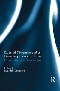 External Dimension of an Emerging Economy, India_cover