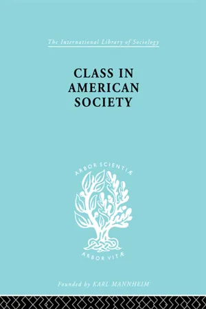 Class American Socty   Ils 103