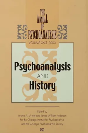 The Annual of Psychoanalysis, V. 31