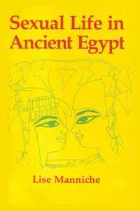 Sexual Life in Ancient Egypt_cover