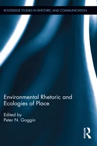 Environmental Rhetoric and Ecologies of Place_cover
