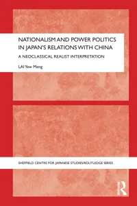 Nationalism and Power Politics in Japan's Relations with China_cover