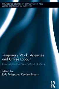 Temporary Work, Agencies and Unfree Labour_cover