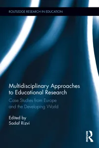 Multidisciplinary Approaches to Educational Research_cover