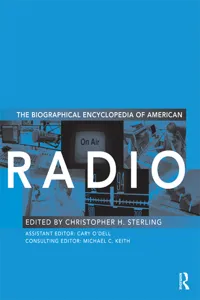 The Biographical Encyclopedia of American Radio_cover