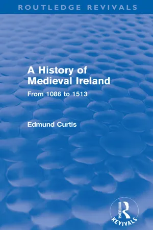 A History of Medieval Ireland (Routledge Revivals)