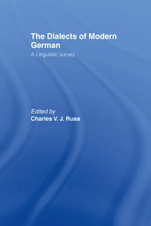 The Dialects of Modern German