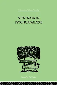 New Ways in Psychoanalysis_cover