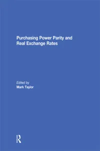 Purchasing Power Parity and Real Exchange Rates_cover