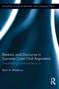 Rhetoric and Discourse in Supreme Court Oral Arguments_cover