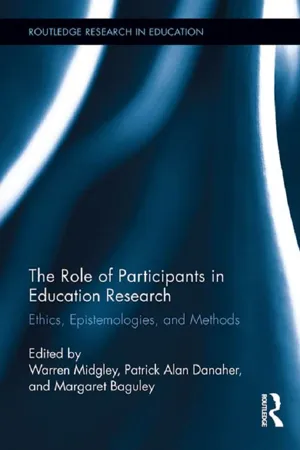 The Role of Participants in Education Research