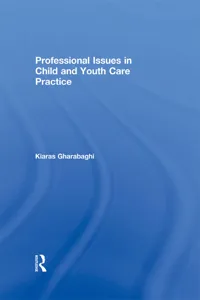 Professional Issues in Child and Youth Care Practice_cover