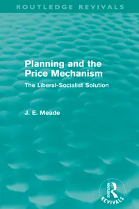 Planning and the Price Mechanism_cover