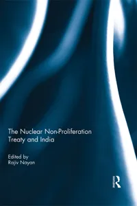 The Nuclear Non-Proliferation Treaty and India_cover