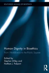 Human Dignity in Bioethics_cover