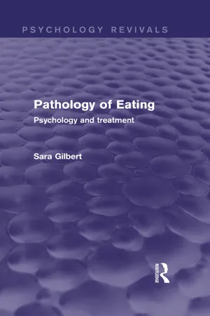 Pathology of Eating (Psychology Revivals)