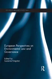 European Perspectives on Environmental Law and Governance_cover