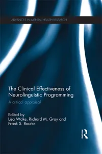 The Clinical Effectiveness of Neurolinguistic Programming_cover