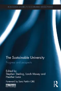 The Sustainable University_cover