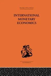 International Monetary Economics_cover