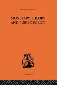 Monetary Theory and Public Policy_cover