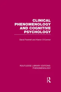 Clinical Phenomenology and Cognitive Psychology_cover