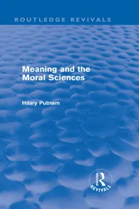 Meaning and the Moral Sciences_cover