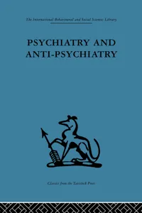 Psychiatry and Anti-Psychiatry_cover