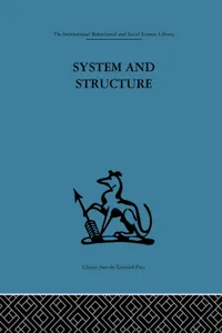 System and Structure_cover