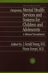 Designing Mental Health Services for Children and Adolescents_cover