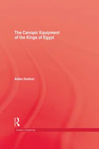 The Canopic Equipment Of The Kings of Egypt_cover