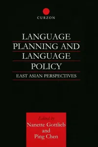 Language Planning and Language Policy_cover