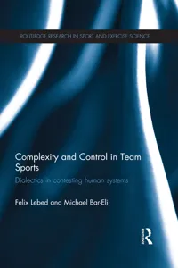 Complexity and Control in Team Sports_cover