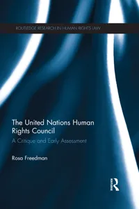 The United Nations Human Rights Council_cover