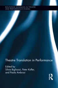 Theatre Translation in Performance_cover