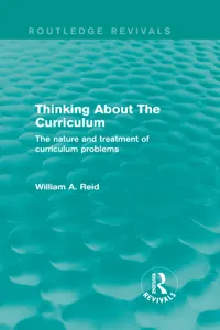 Thinking About The Curriculum_cover