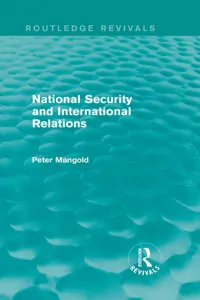 National Security and International Relations_cover