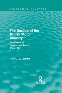 The Decline of the British Motor Industry_cover