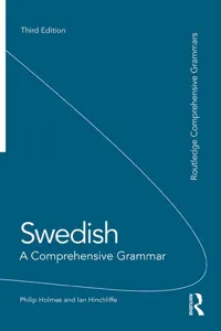 Swedish: A Comprehensive Grammar_cover