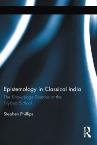 Epistemology in Classical India_cover